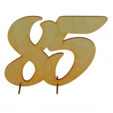 Geburtstagszahl 85  Höhe 15cm 