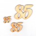 Geburtstagszahl "85" 33mm 