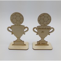 Pokal für Fußball sowie Ihre persönliche Gravur