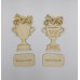 Naturholz Pokal mit Motorrad sowie Ihre persönliche Gravur Naturholz Pokal mit Motorrad sowie Ihre persönliche Gravur