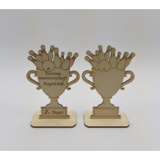 Pokal Kegeln sowie Ihre persönliche Gravur