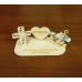 Geldgeschenk christliche Symbole Glaube, Liebe, Hoffnung, passend z. B. zur Taufe oder Konfirmation