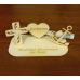 Geldgeschenk christliche Symbole Glaube, Liebe, Hoffnung, passend z. B. zur Taufe oder Konfirmation