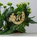 Hufeisen 40. Geburtstag, Jahrestag, Jubiläum, 80 mm 
