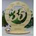 Geschenk zum 35. Geburtstag, personalisiert  mit Glückwunschgravur