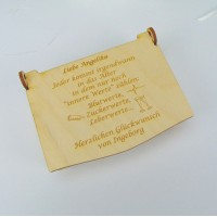 Geschenkbox Geburtstag "innere Werte" 95mm