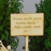 Schild mit persönlicher Gravur