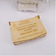 Geschenkbox blanko 95mm, personalisierbar