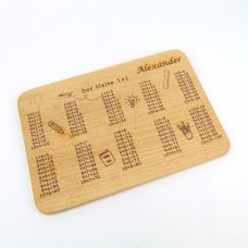 Geschenk Einschulung 1x1 Brett, Lernhilfe für Schulkinder - Schulanfang