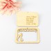 Einladungskarte mit Magnet, zum Geburtstag, zum Brunch, zur Hochzeit, Sektglas mit Erdbeeren Personalisiert mit Magnet