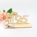 Mohnblume mit Glückwünschen, Personalisierte Geschenkidee, Zahl 90 oder 95