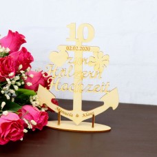 Anker 10. Hochzeitstag stehend