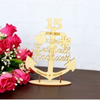 Anker 15. Hochzeitstag stehend