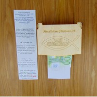 Wünschebox Fisch "Zur Kommunion"