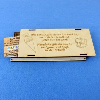 Schokoladenbox Einschulung