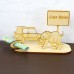 Safari Geldgeschenk Jeep mit Elefant - Ortsschild