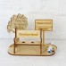 Geldgeschenk zur Rente, Rentnerbank mit Schild 