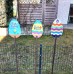 XXL Osterei  Frohe Ostern mit Wellenmuster, 330 mm 