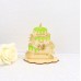 Torte zum Geburtstag aus Holz