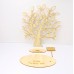 Wunschbaum aus Holz 28 cm mit eigener Gravur